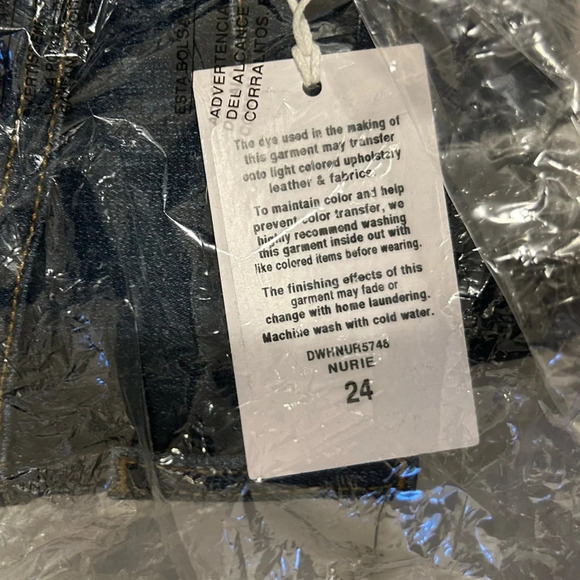 Joe's Jeans Women Skinny Jeans Flawless Charlie High Rise Waist Dark Wash Denim - Picture 15 of 16